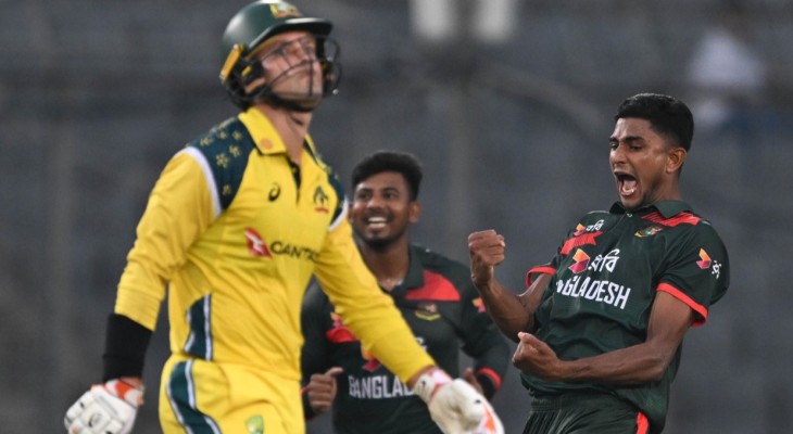 অস্ট্রেলিয়া বধের নায়ক নাহিদ রানা, আইসিসি ওয়ানডে র‍্যাঙ্কিংয়ে ২৩ ধাপ লাফ